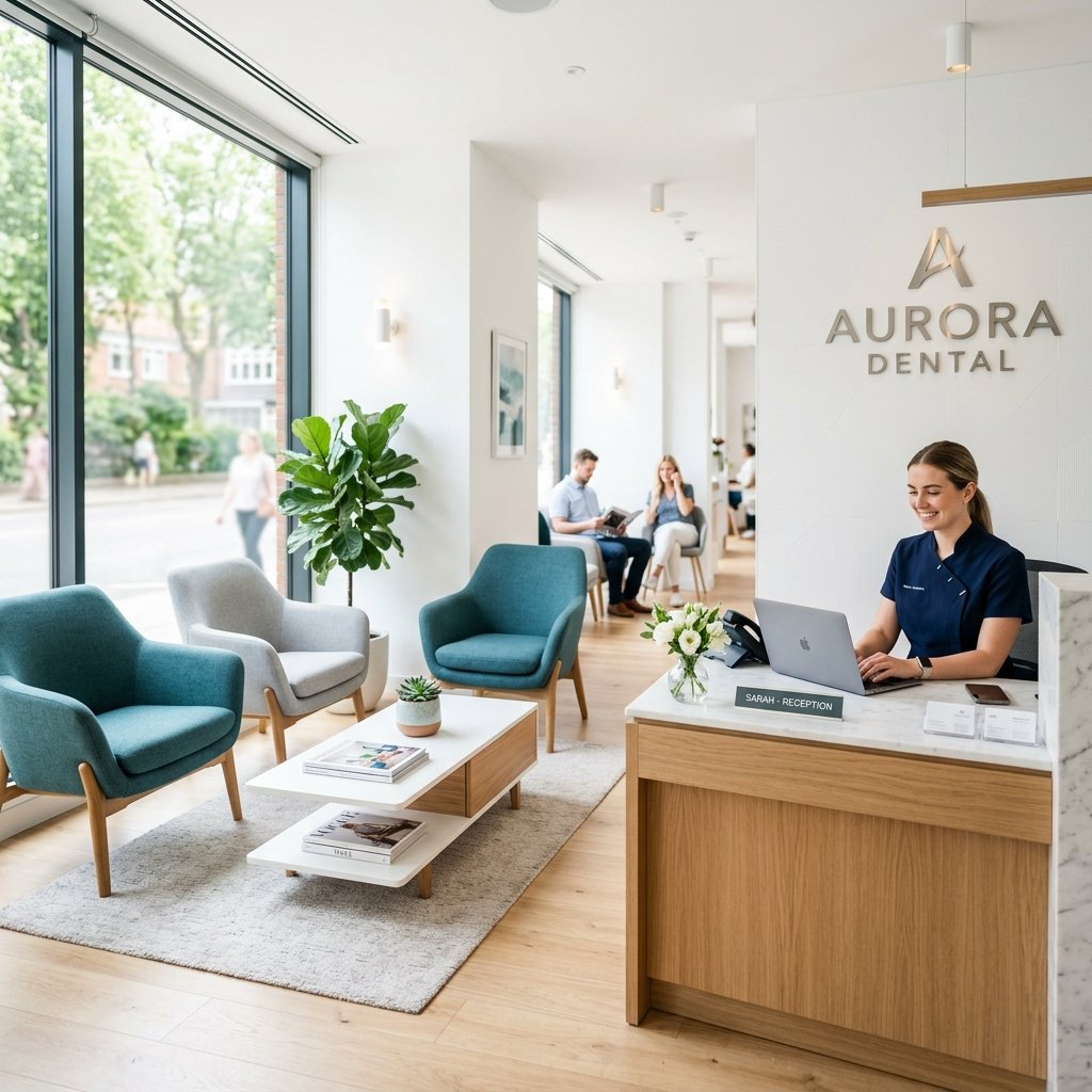 Odontóloga usando DentaSoft